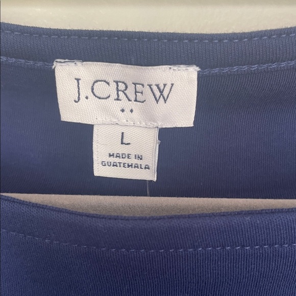 Navy J. Crew Factory basic tee - Picture 2 of 4